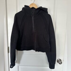 Lululemon Cropped Scuba Hoodie Half Zip